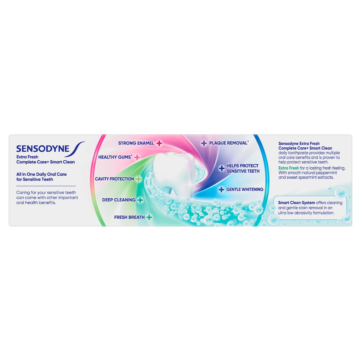 Sensodyne Complete Care + Smart Clean Toothpaste Extra Fresh 100G