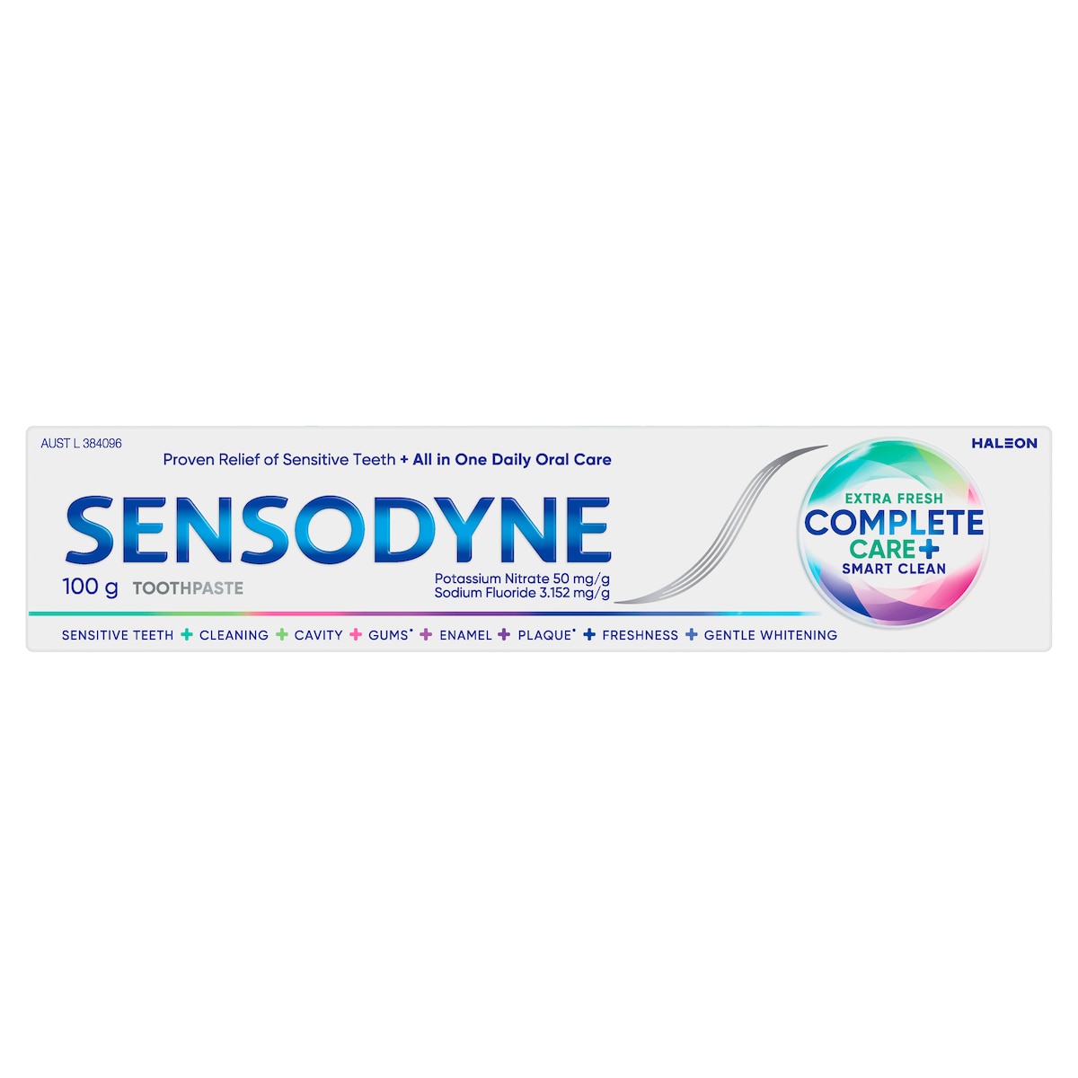 Sensodyne Complete Care + Smart Clean Toothpaste Extra Fresh 100G