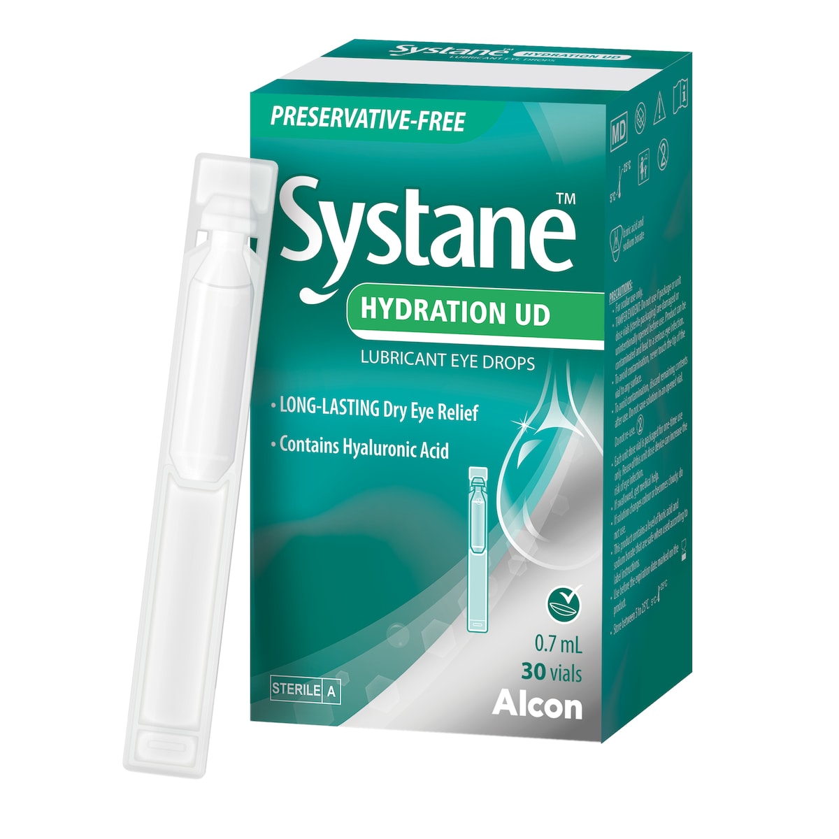 Systane Hydration Ud Lubricant Eye Drops Preservative Free 0.7Ml X 30 Vials