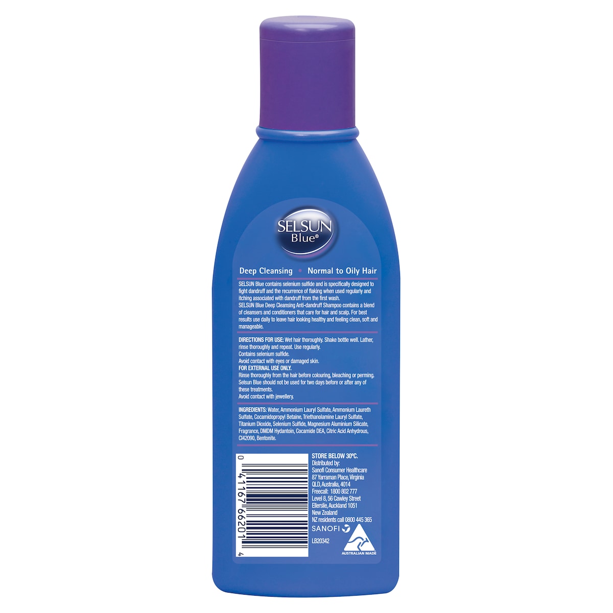 Selsun Blue Deep Cleansing Anti-Dandruff Shampoo 200Ml