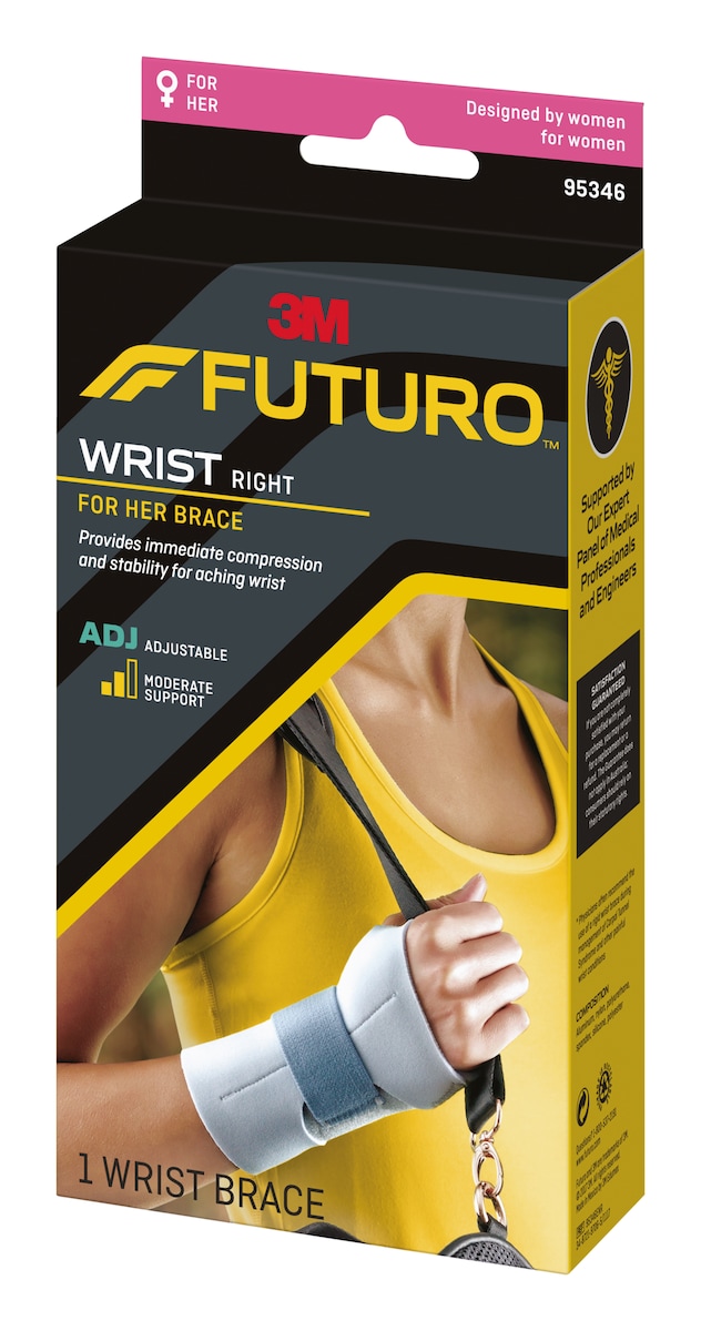 Futuro For Her Right Wrist Brace Adjustable