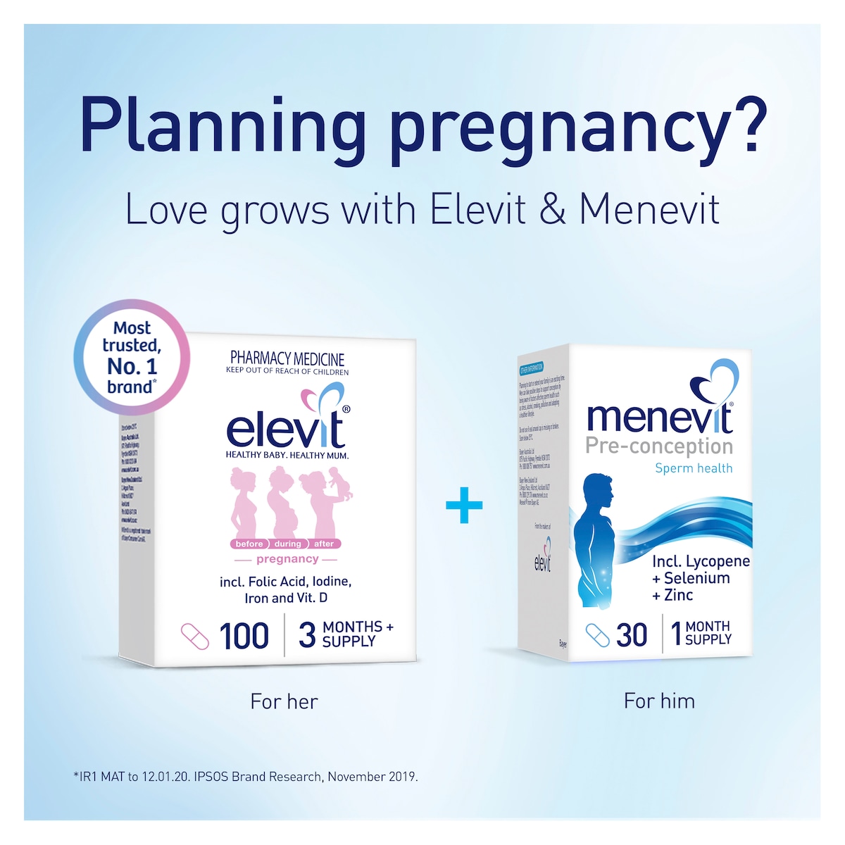 Menevit Pre Conception 30 Capsules