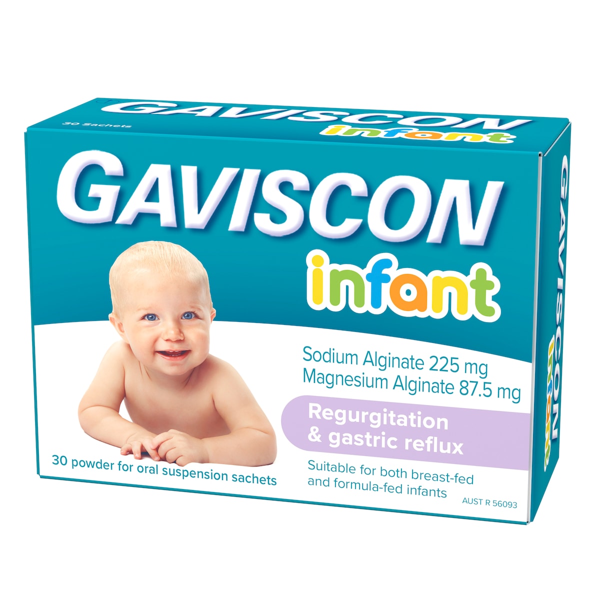 Gaviscon Infant Powder Sachets For Regurtation And Gastric Reflux 30 Packs