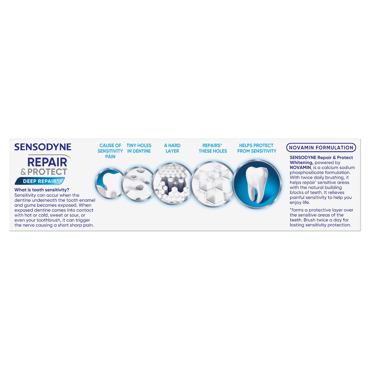 Sensodyne Repair & Protect Whitening Toothpaste 100G