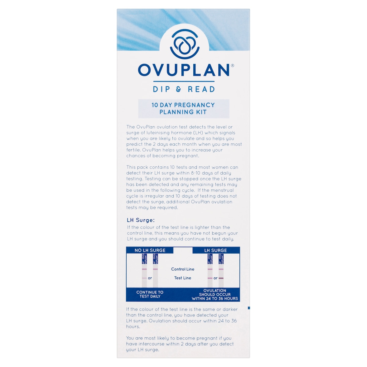 Ovuplan 10 Day Pregnancy Planning Kit