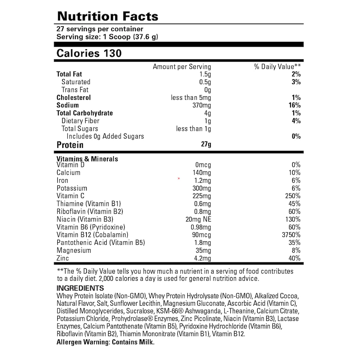 Ehplabs Isopept Hydrolyzed Whey Protein Delicious Chocolate 1015G