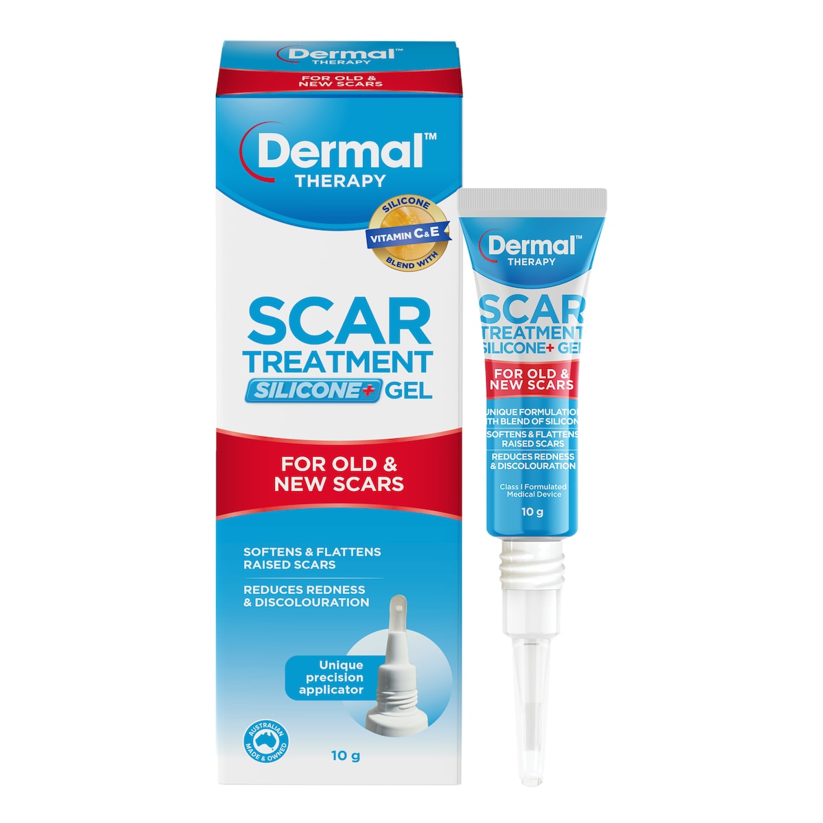 Dermal Therapy Scar Treatment Silicone+ Gel 10G