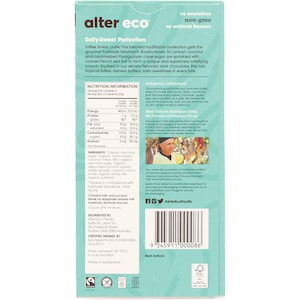 Alter Eco Organic Chocolate Dark Salted Coconut Toffee 80G