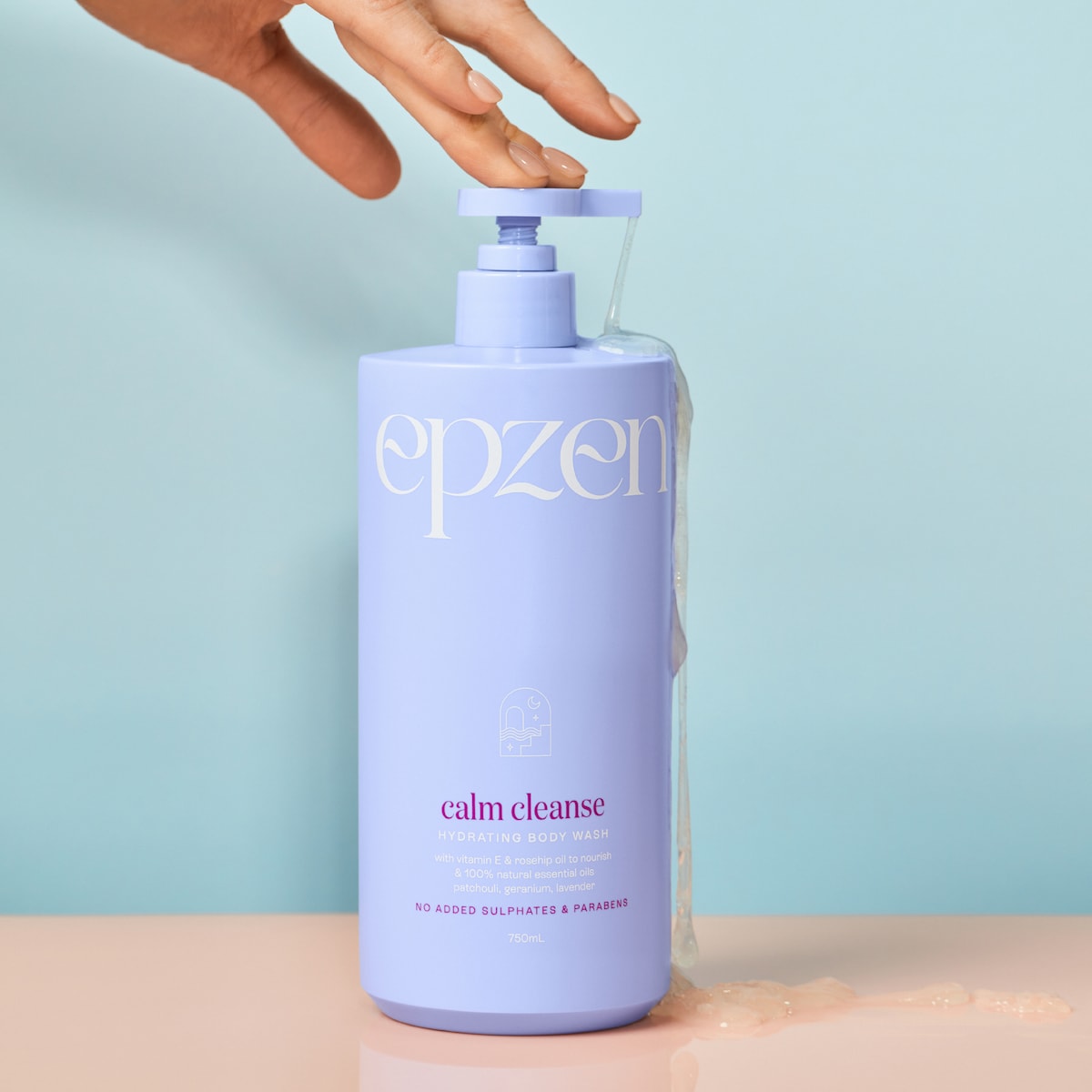 Epzen Calm Cleanse Body Wash 750Ml