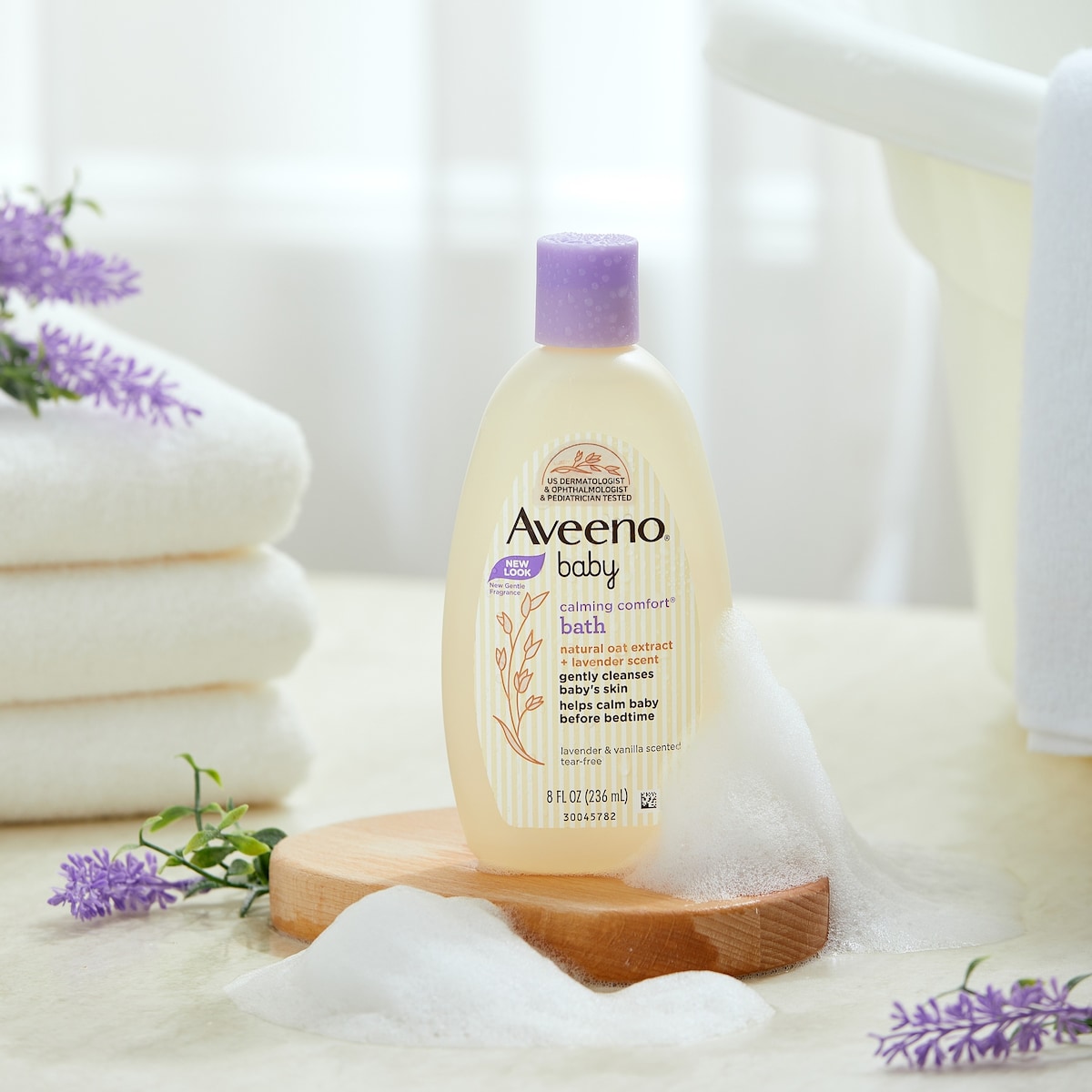 Aveeno Baby Calming Comfort Bath Wash 236Ml