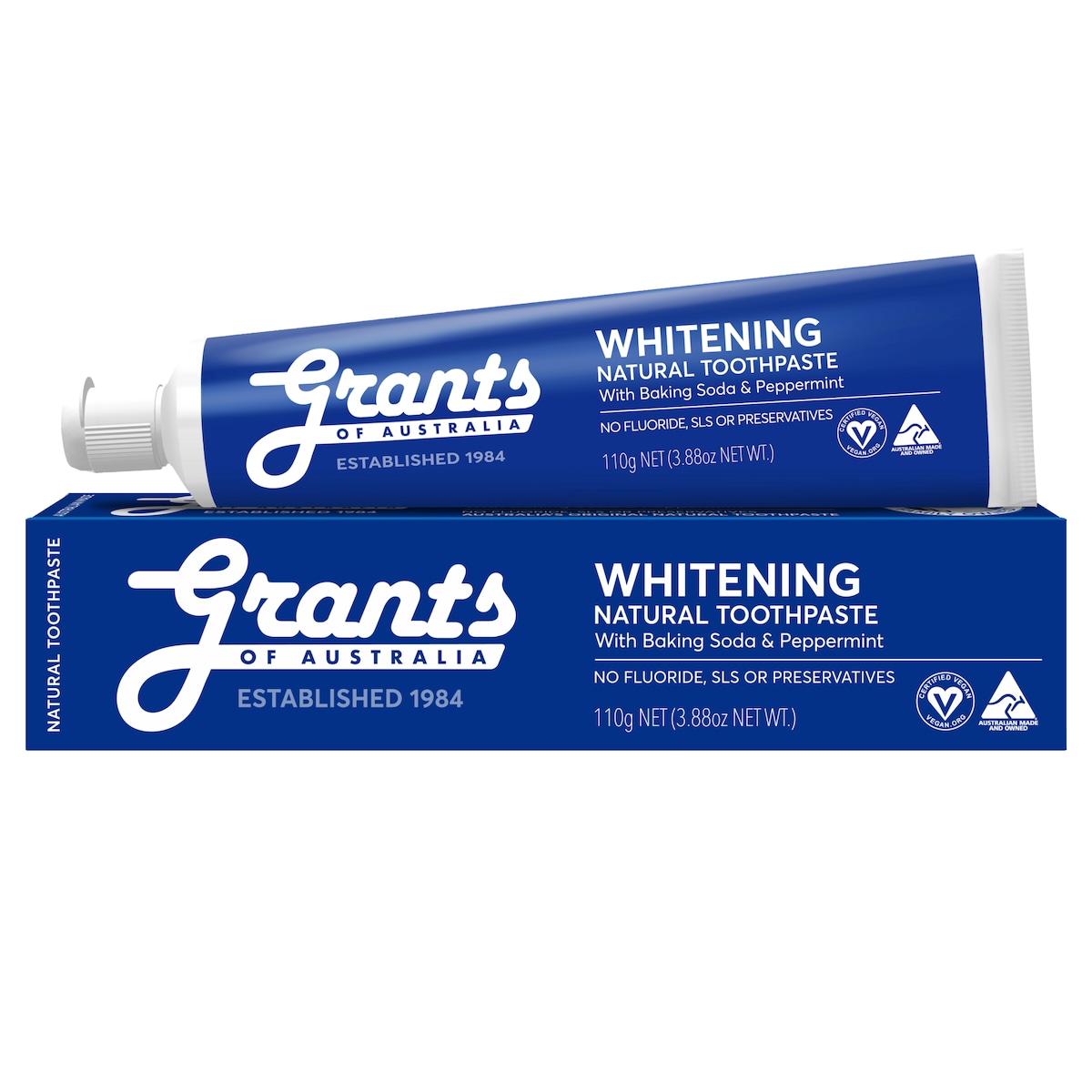 Grants Natural Toothpaste Whitening 110G