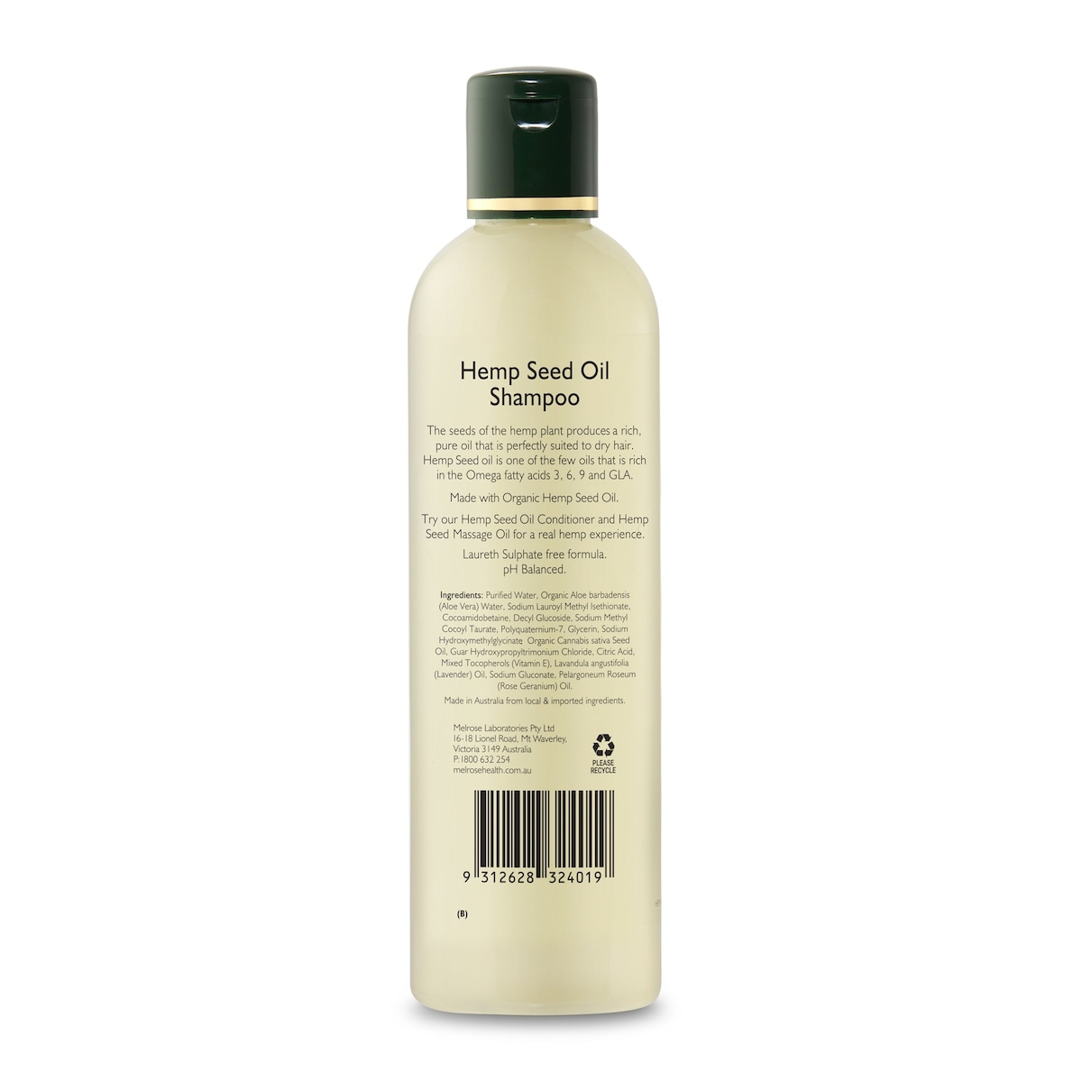 Melrose Hemp Oil Shampoo 300Ml