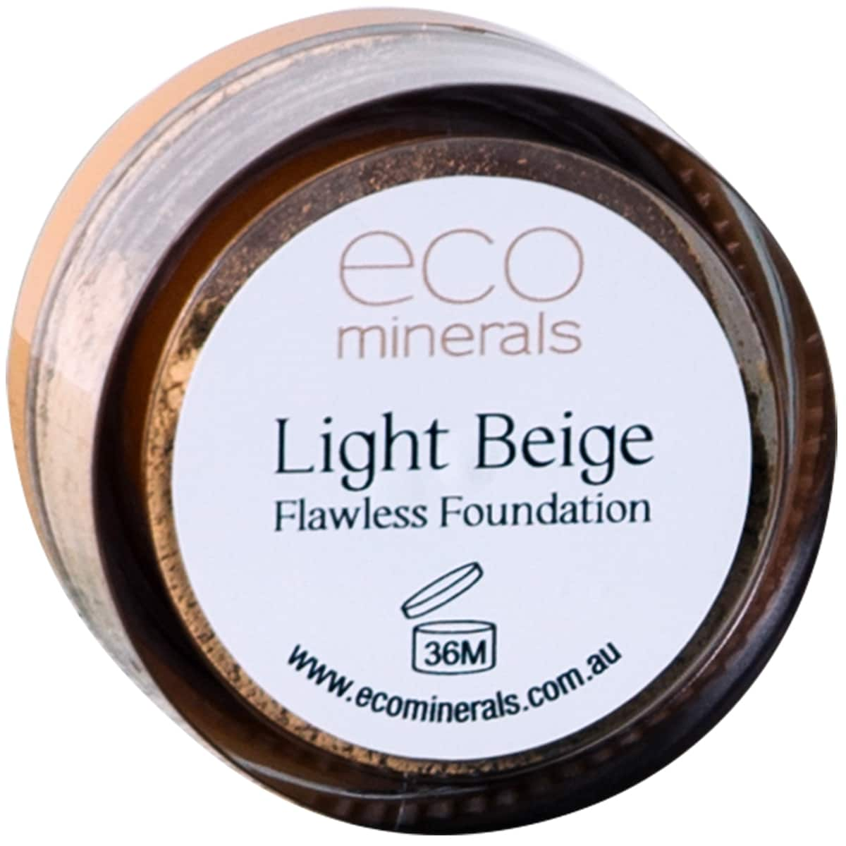 Eco Minerals Flawless Foundation Light Beige 5G