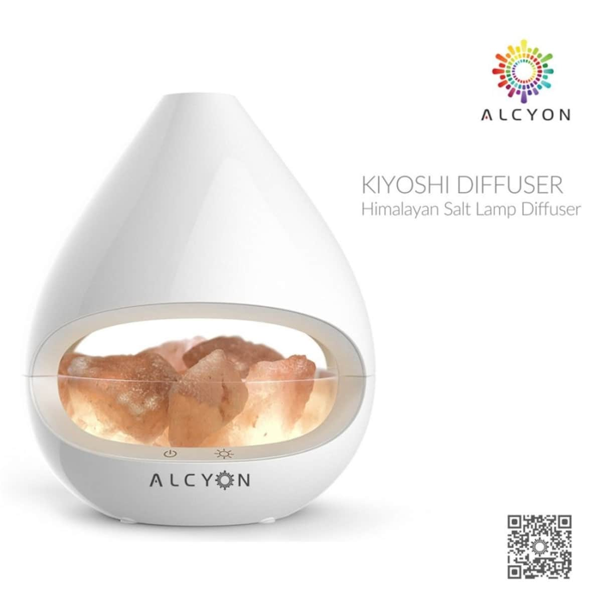 Alcyon Kiyoshi Ultrasonic Salt Lamp Diffuser 160Ml