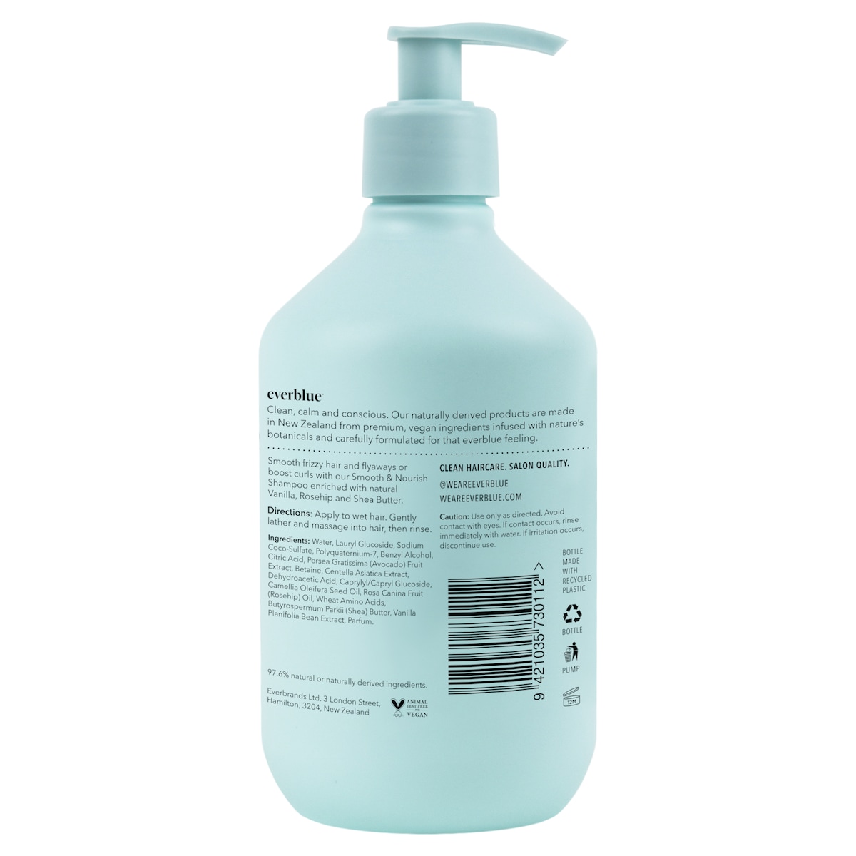 Everblue Shampoo Fearless Smooth And Nourish 400Ml