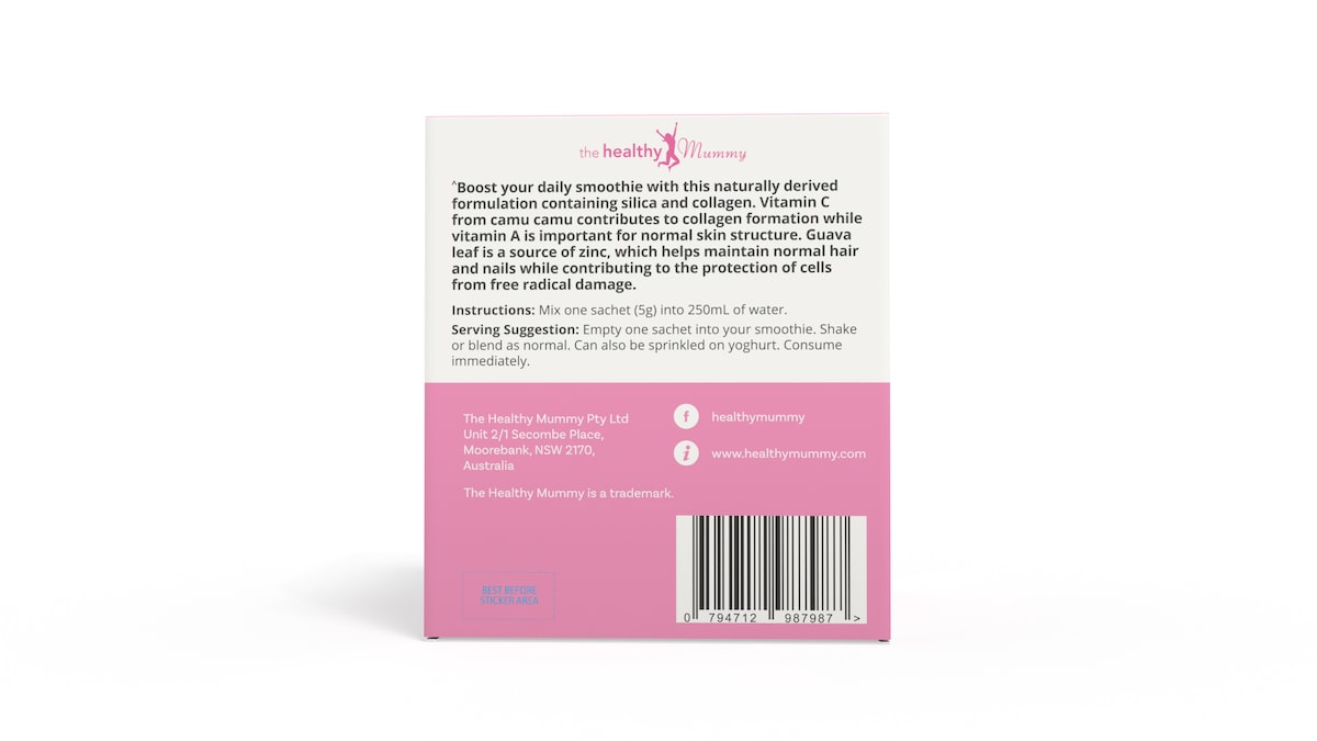 The Healthy Mummy Collagen Smoothie Booster 20 X 5G Sachets