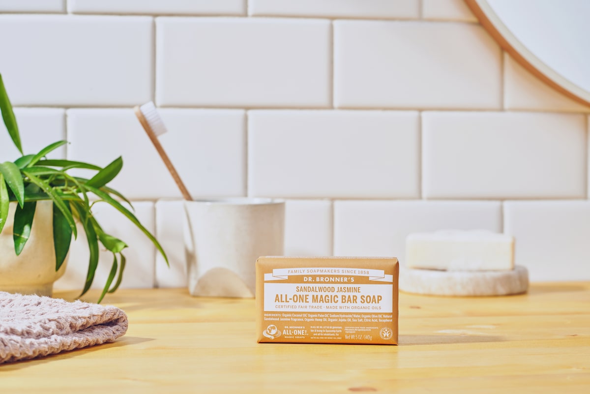 Dr Bronner Sandalwood Jasmine Soap Bar 140G