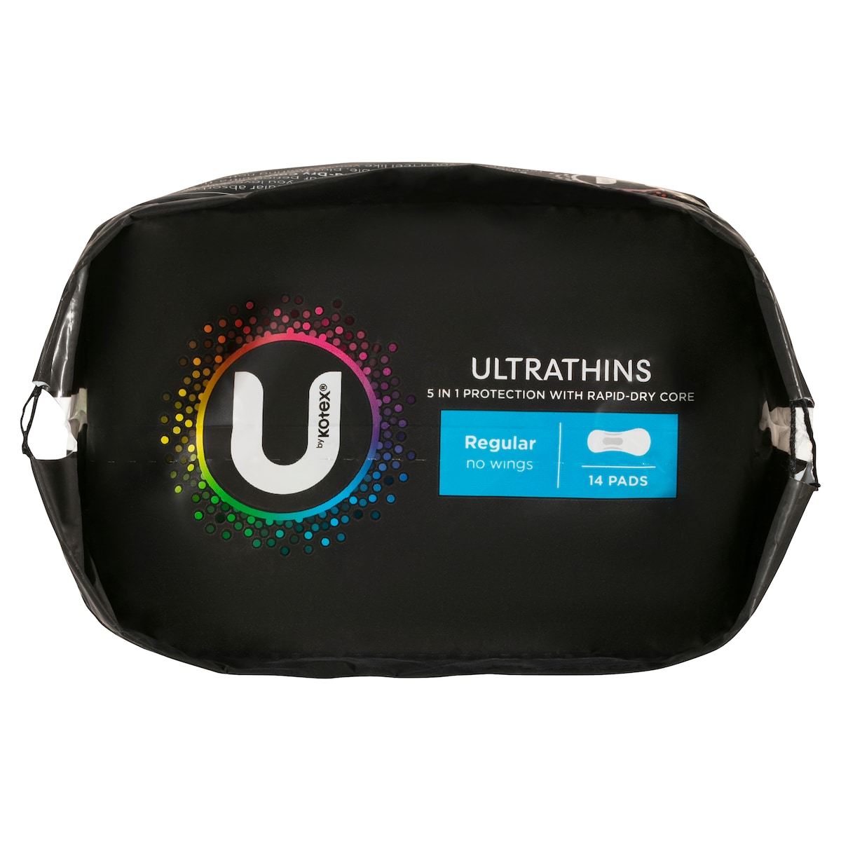 U By Kotex Ultrathins Regular No Wing Pads 14 Pack