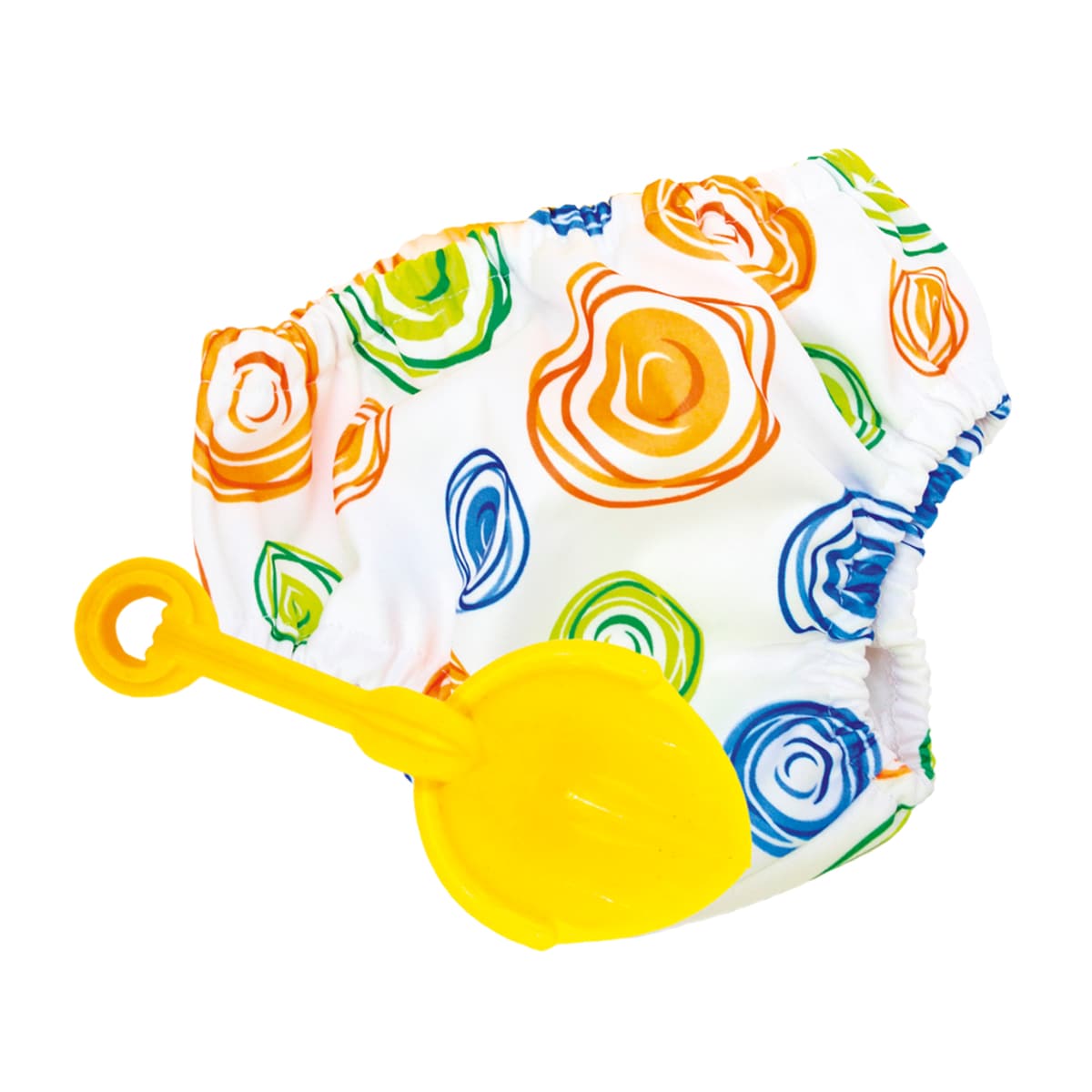 Pea Pods Swimmers Swirl Print Large