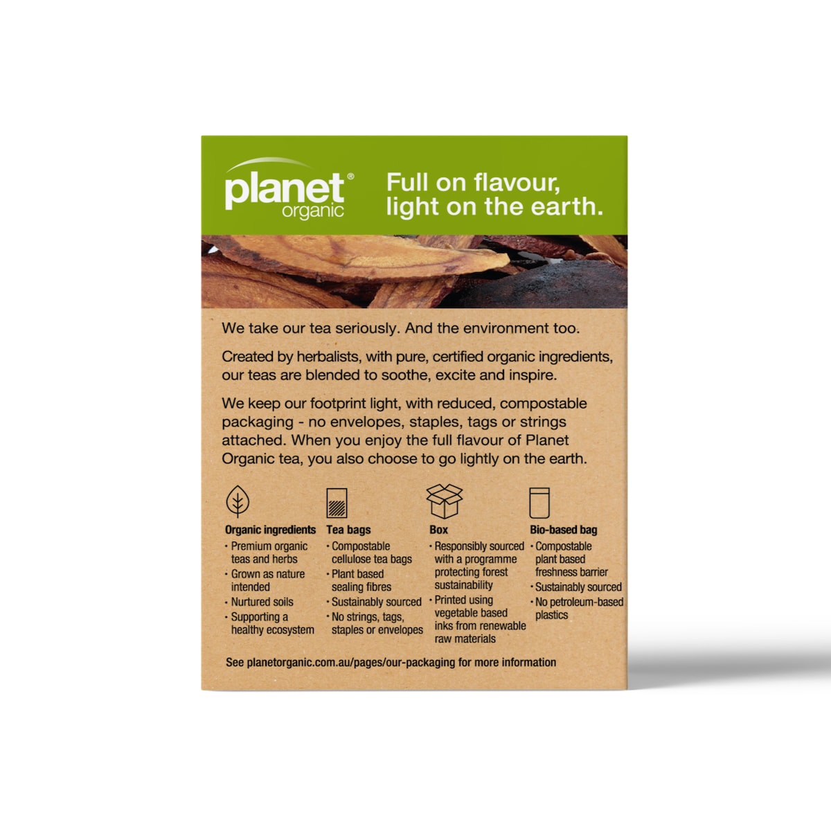 Planet Organic Licorice Tea 25 Tea Bags