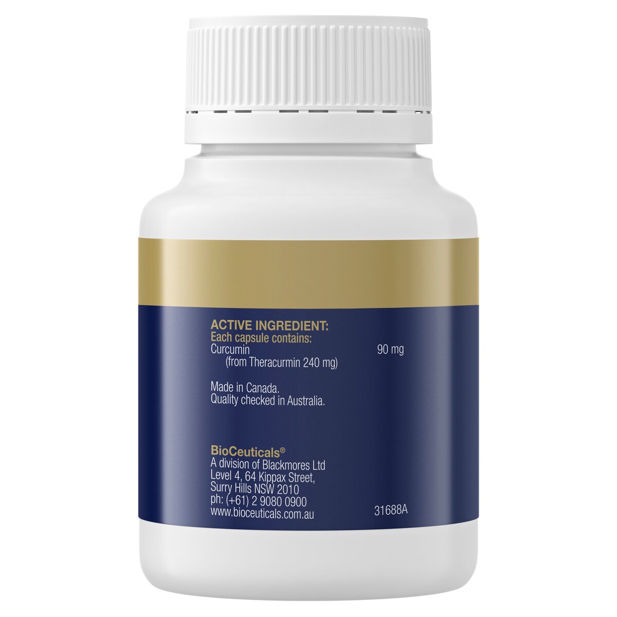 Bioceuticals Theracurmin Triple 60 Capsules