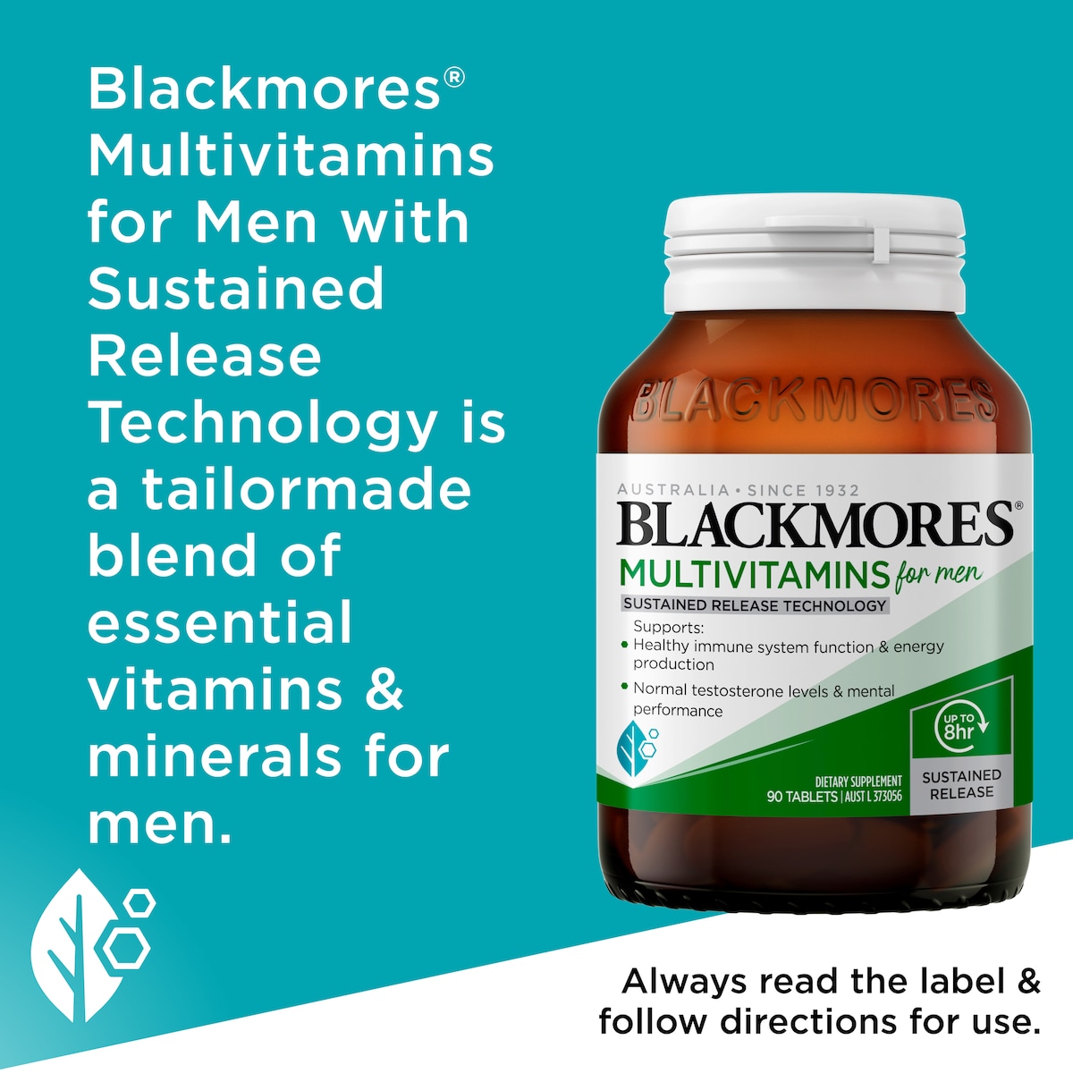 Blackmores Sustained Release Multivitamins For Men 90 Tablets