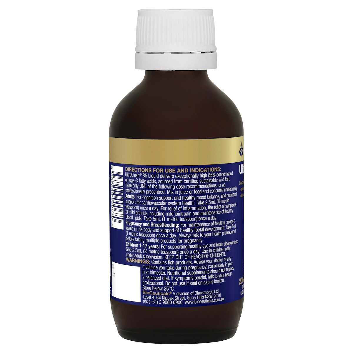 Bioceuticals Ultraclean 85 Liquid 200Ml