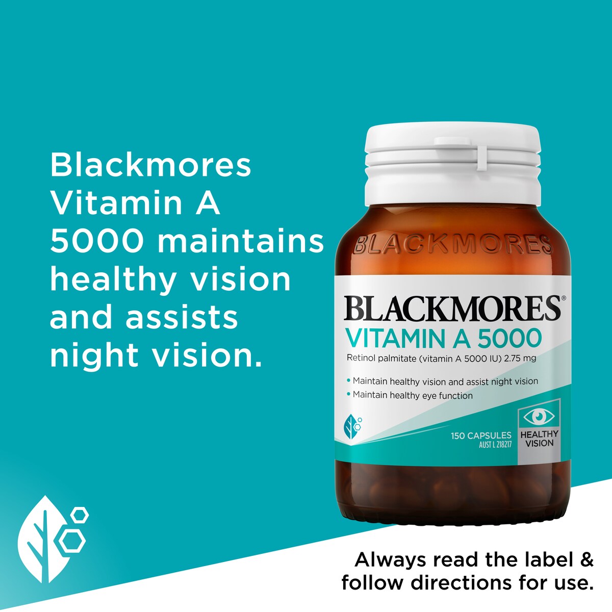 Blackmores Vitamin A 5000Iu 150 Capsules