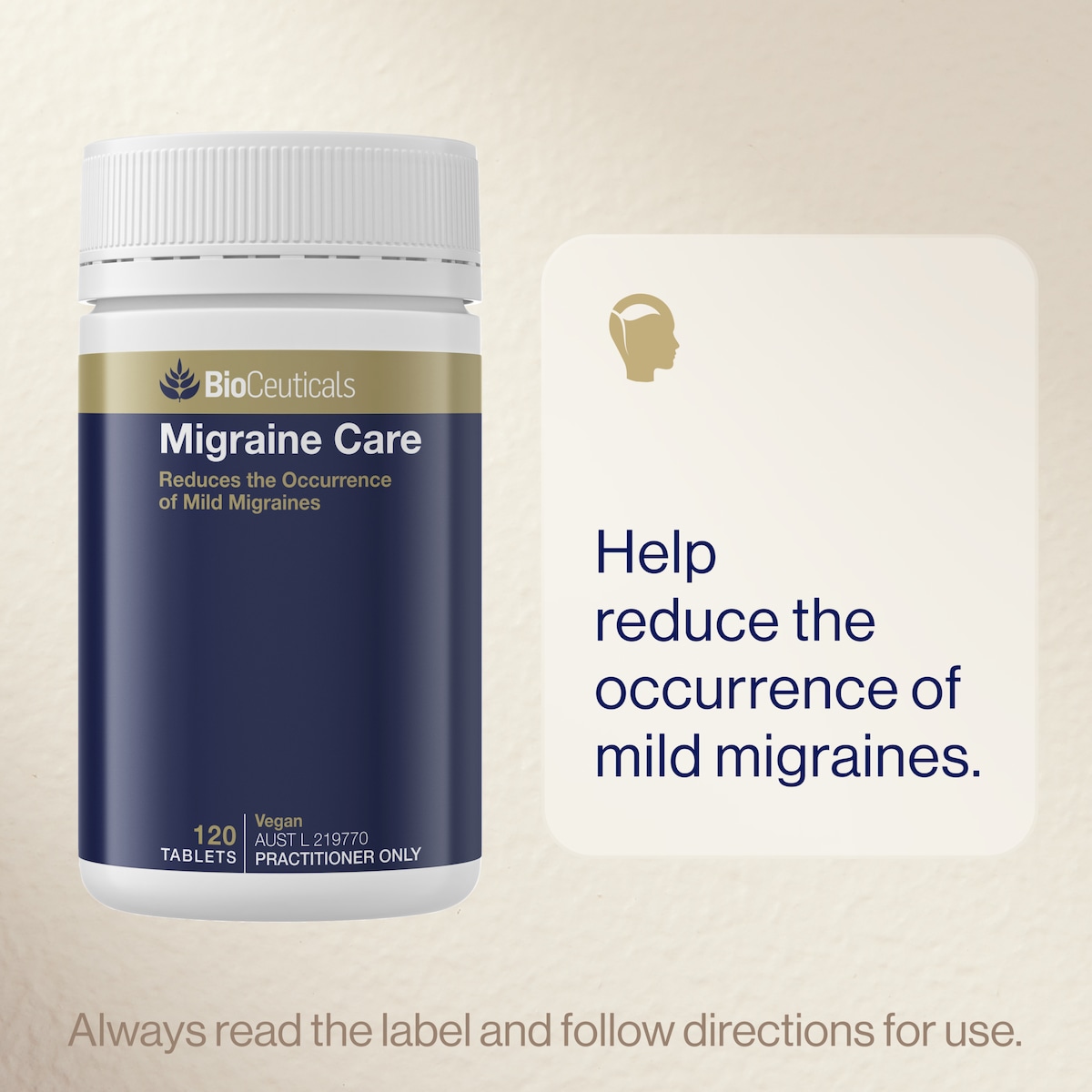 Bioceuticals Migraine Care 120 Tablets