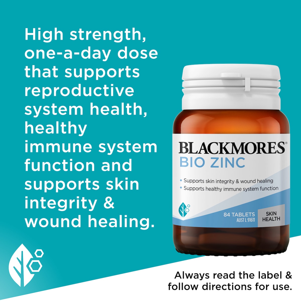 Blackmores Bio Zinc 84 Tablets