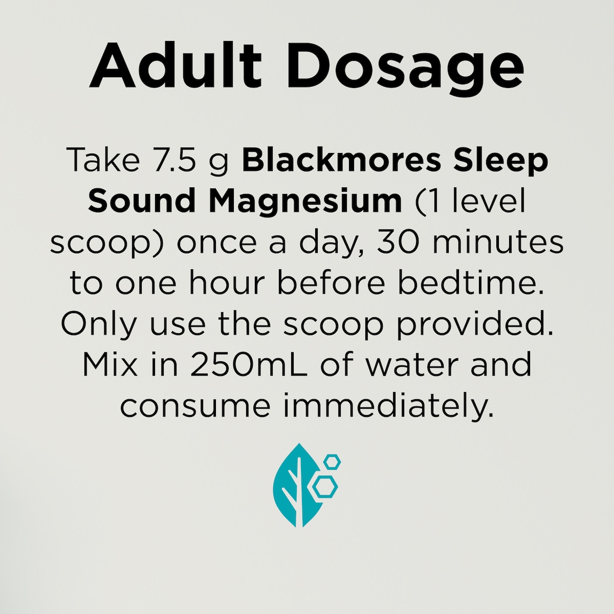 Blackmores Sleep Sound Magnesium 187.5G