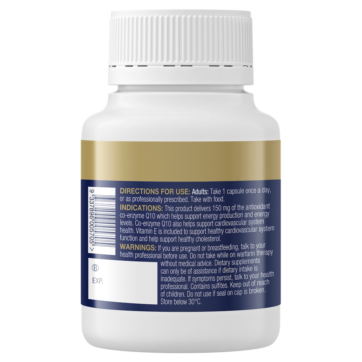 Bioceuticals Coq10 Excel 150Mg 60 Capsules