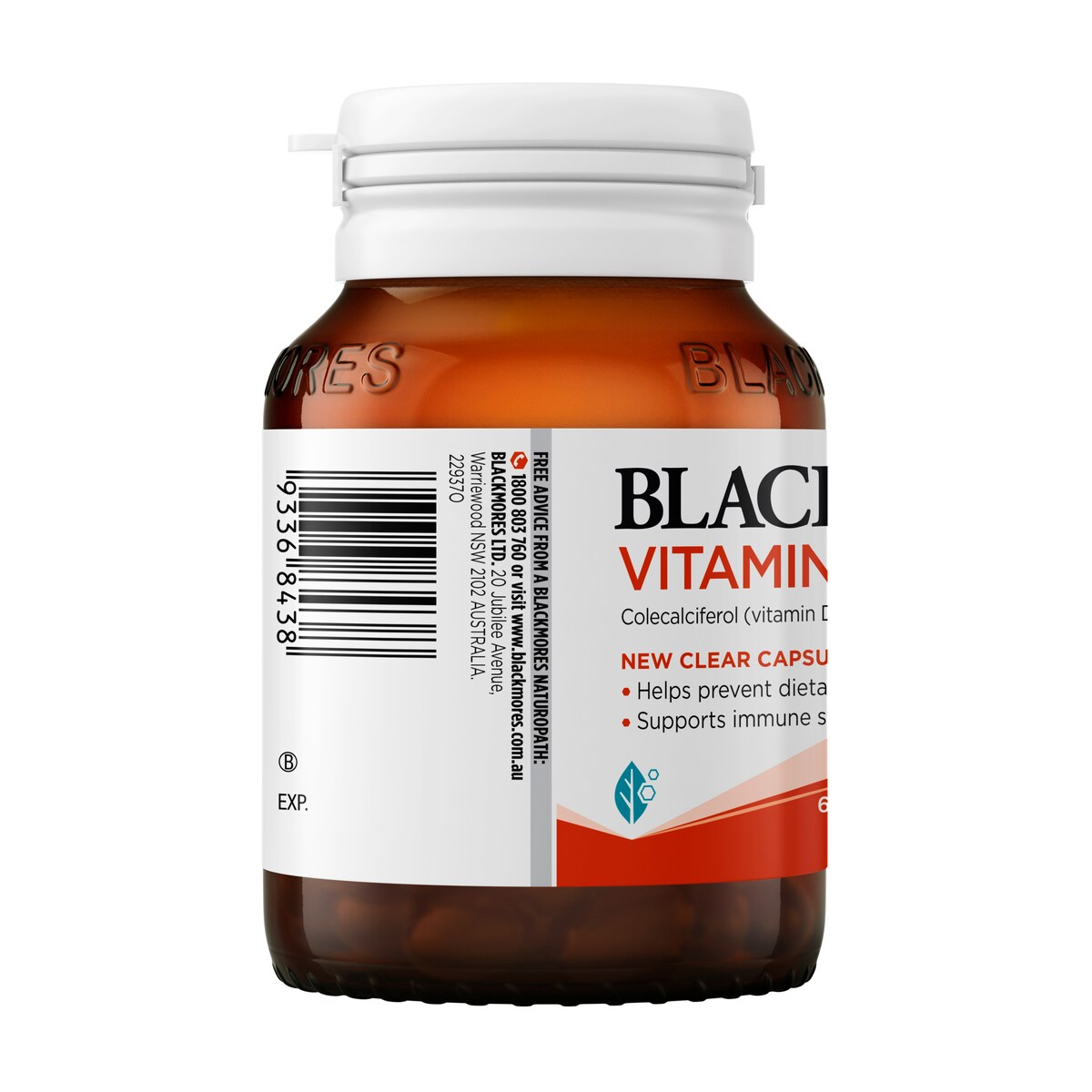 Blackmores Vitamin D3 1000Iu 60 Capsules