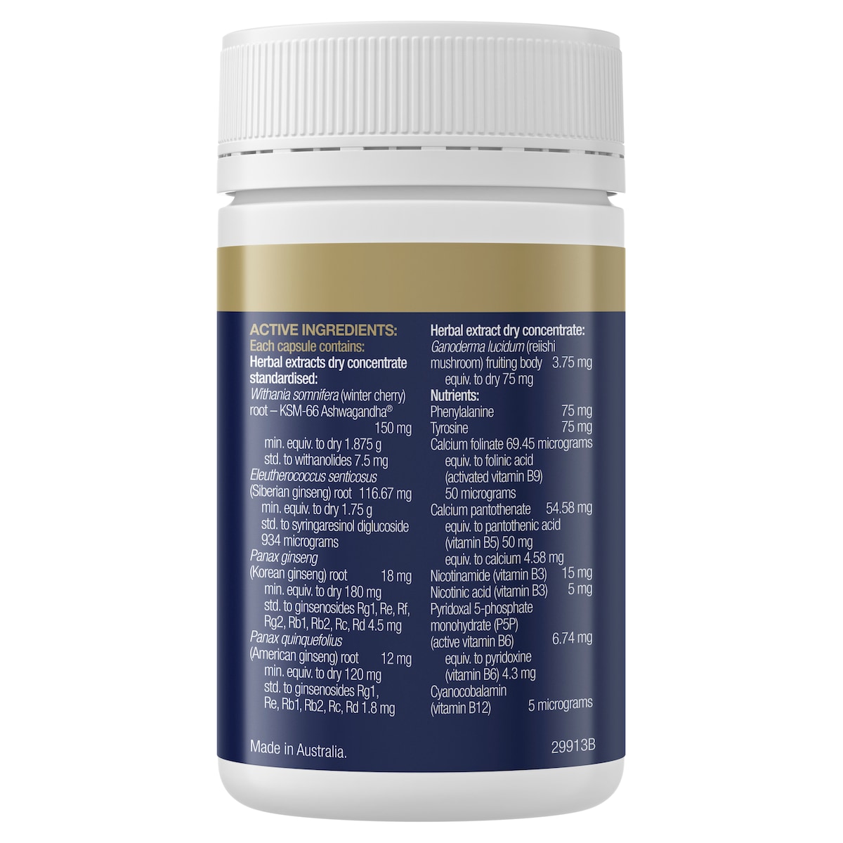 Bioceuticals Adrenoplex 120 Capsules