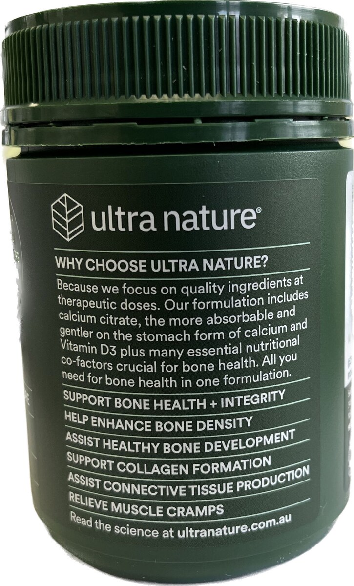 Ultra Nature Bone Strength & Restore 60 Tablets