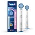 Oral B Sensitive Clean Replacement Toothbrush Heads 2 Pack