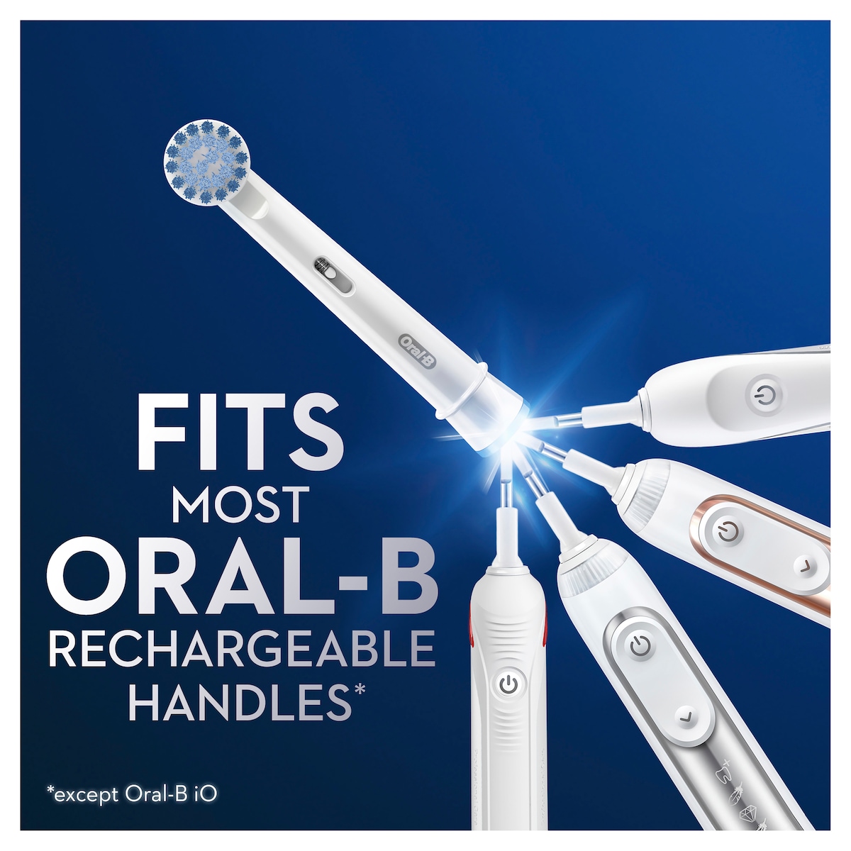 Oral B Sensitive Clean Replacement Toothbrush Heads 2 Pack