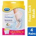 Scholl Macadamia Oil Pedimask Multipack 4 Pairs