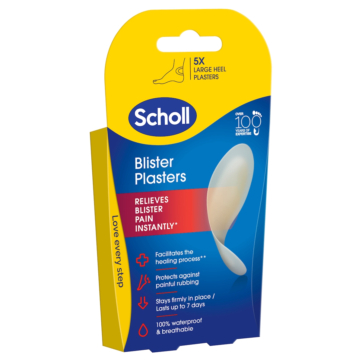 Scholl Blister Plasters Large 5 Pack