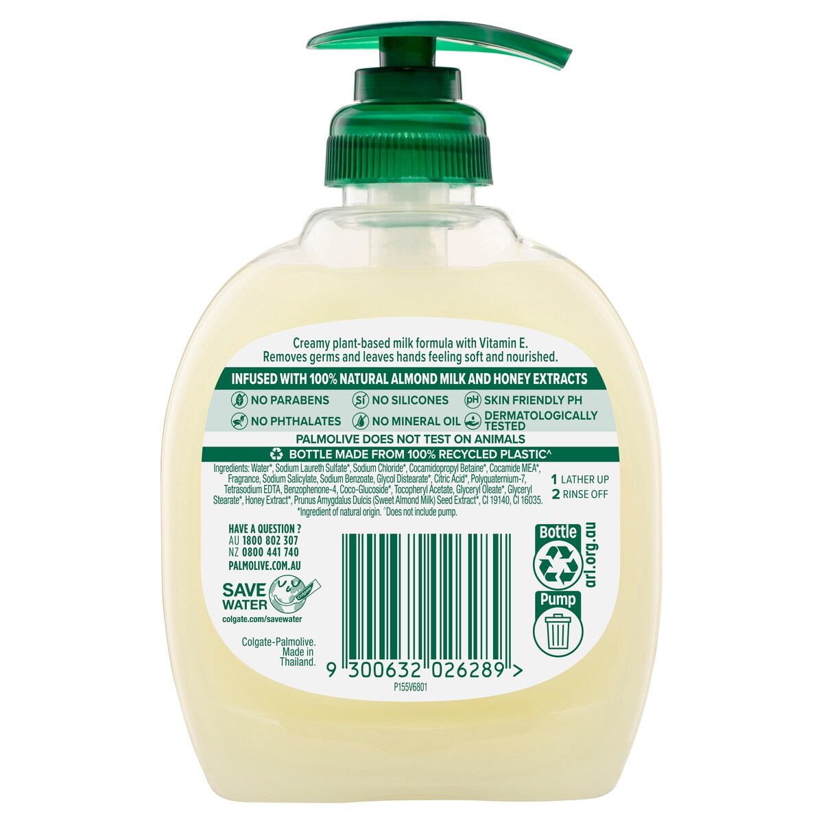 Palmolive Naturals Nourishing Milk & Honey Hand Wash 250Ml