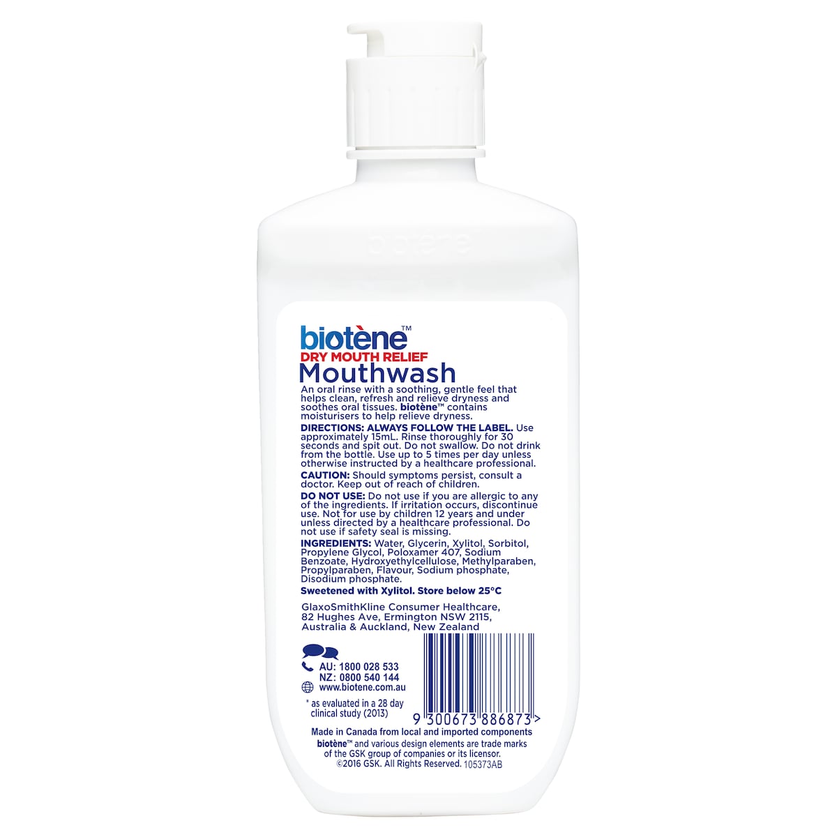 Biotene Dry Mouth Relief Mouthwash Fresh Mint 235Ml