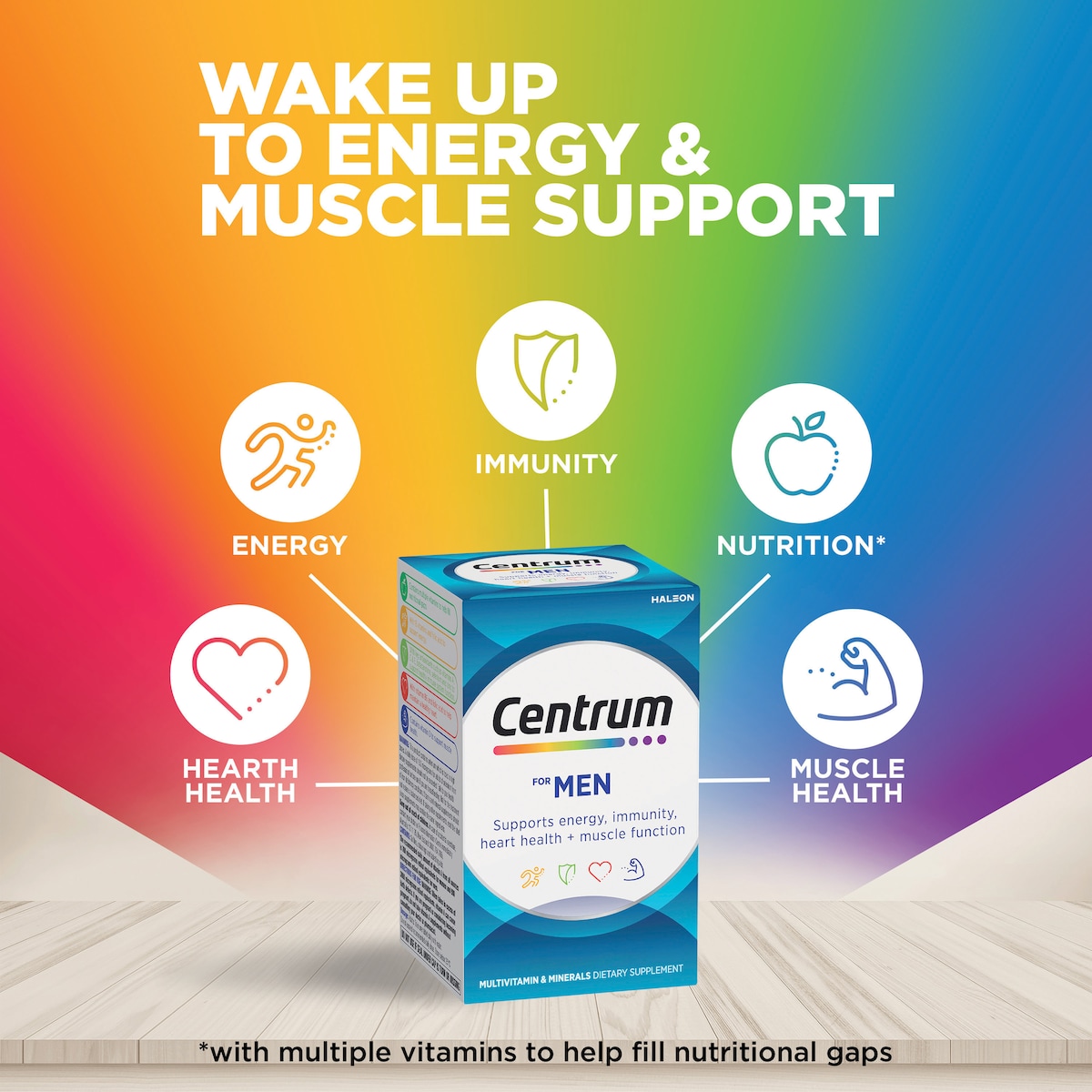 Centrum For Men 60 Tablets