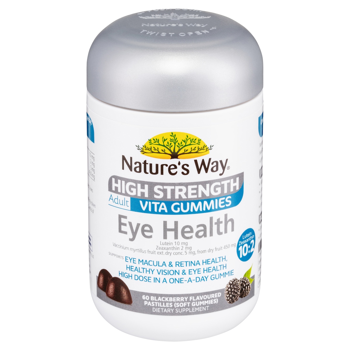 Natures Way High Strength Adult Vita Gummies Eye Health 60 Pack