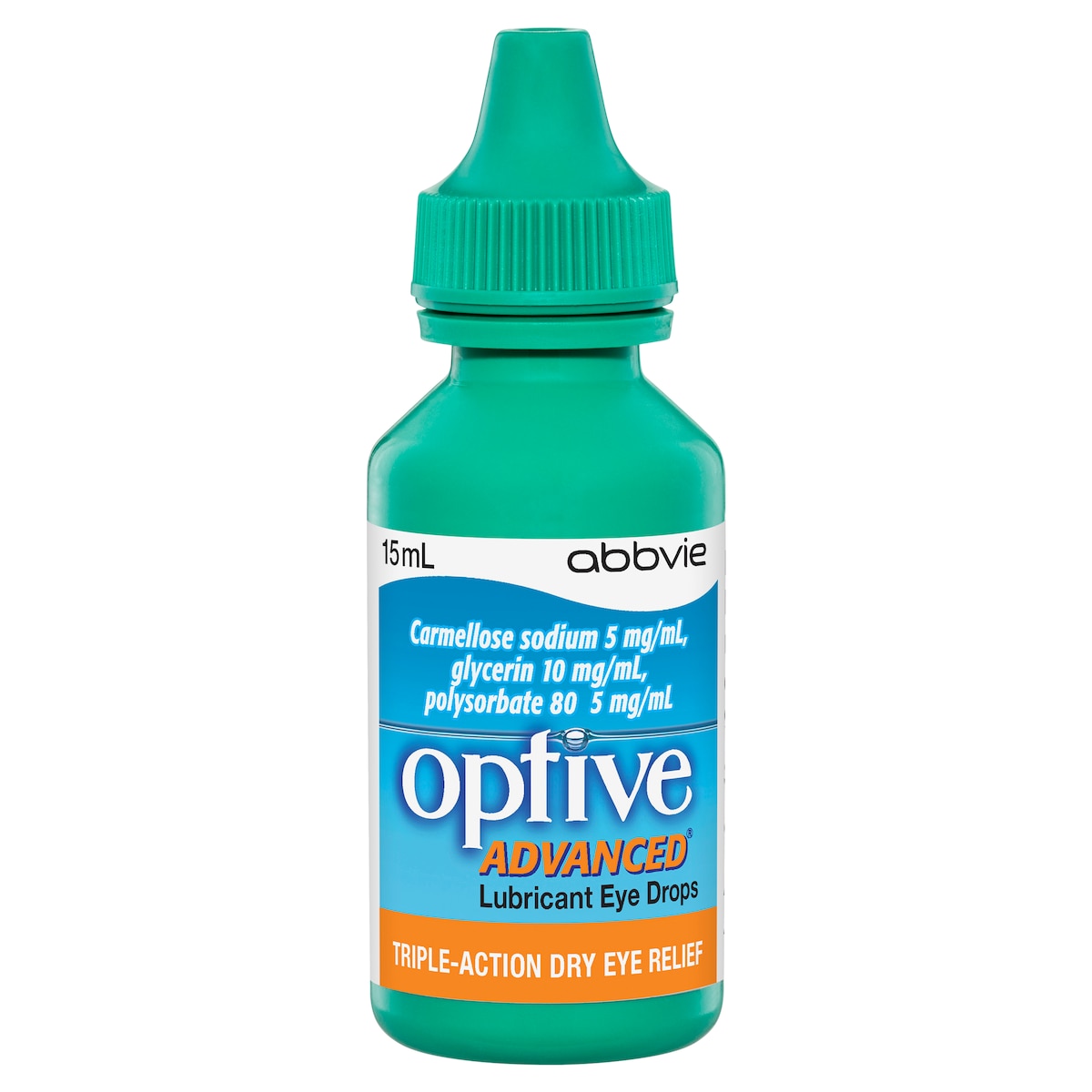 Optive Advanced Lubricant Eye Drops 15Ml