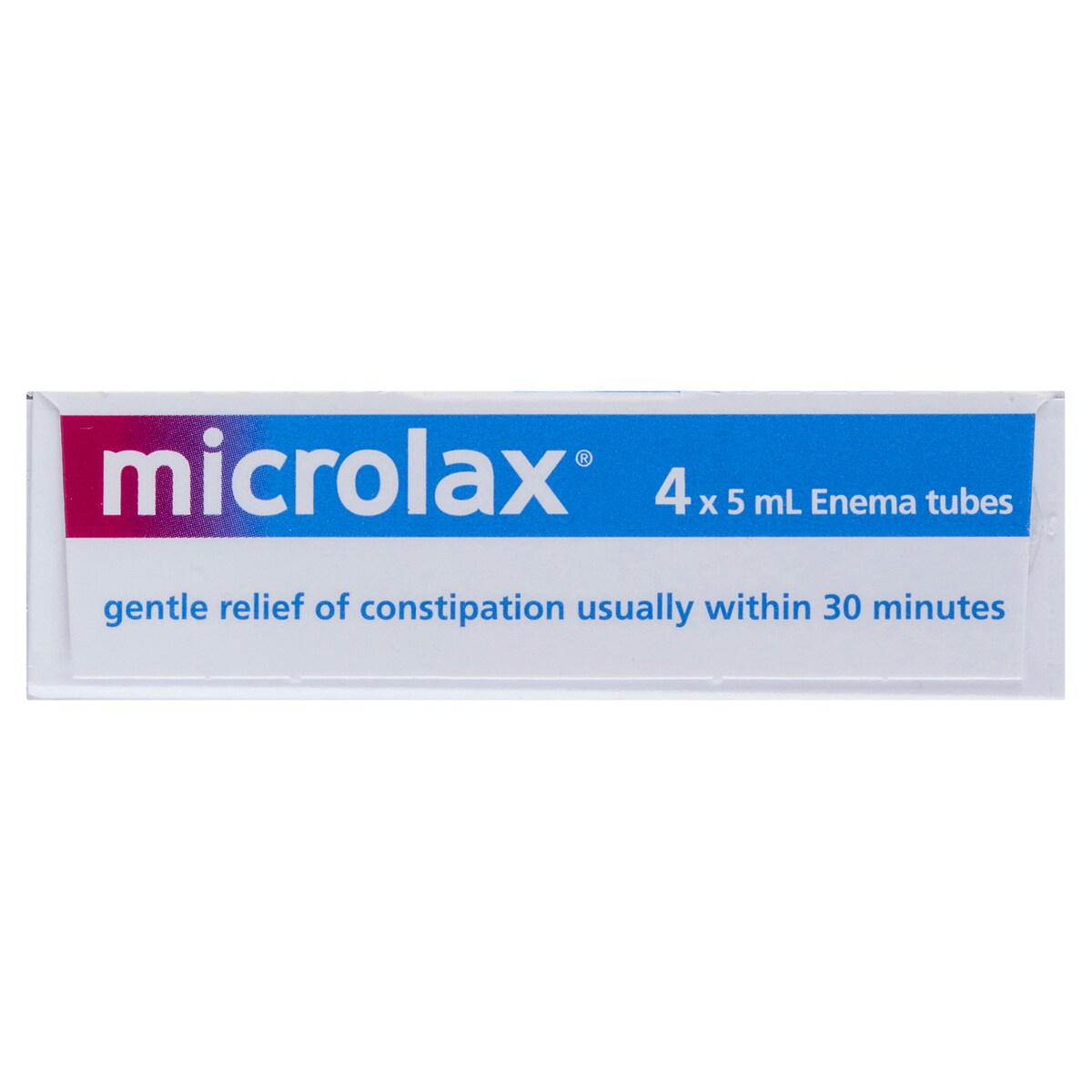 Microlax Enemas Gentle Constipation Relief 5Ml X 4 Pack