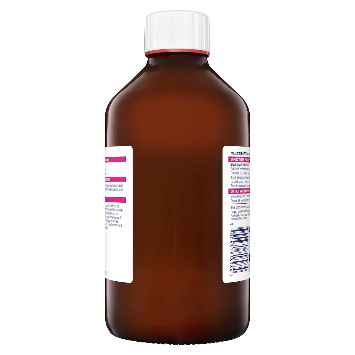 Gaviscon Dual Action Heartburn & Indigestion Mixed Berry 600Ml