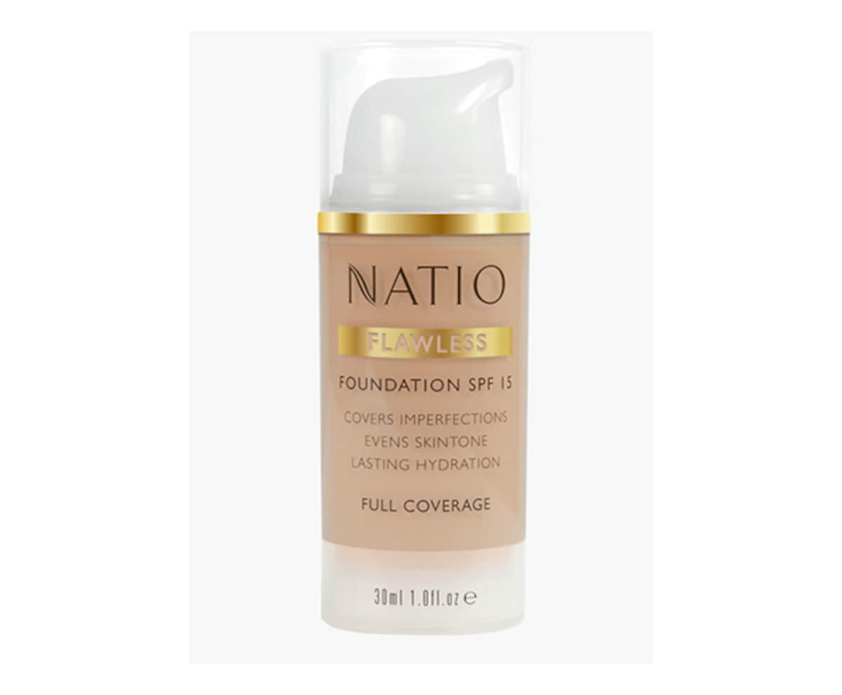 Natio Flawless Foundation Spf15 Light Medium