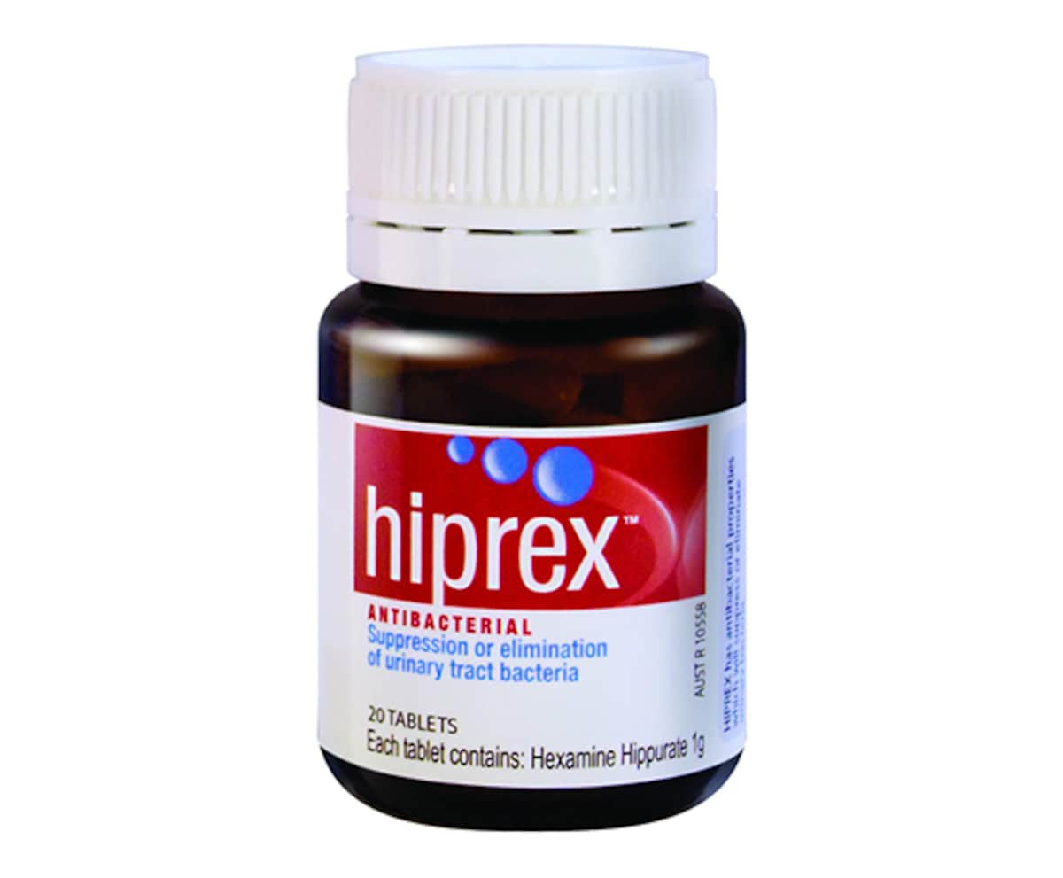 Hiprex Urinary Tract Antibacterial 20 Tablets